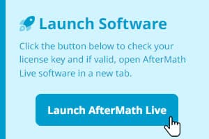 Launch AfterMath Live button on aftermathlive.com - Getting Started